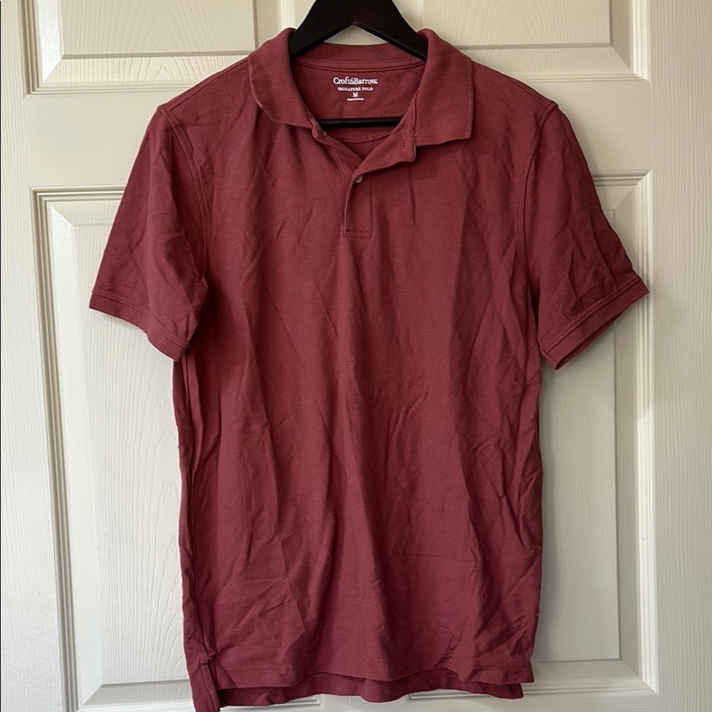 Croft and Barrow Men's Polo Shirt - Burgundy